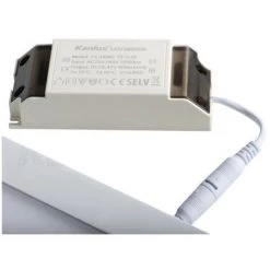 KANLUX Downlight LED 18W étanche IP44 Carré Nickel Satiné - Blanc Naturel 4000K -Panneau LED Soldes 2022 19899981 3