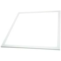 SILVER Panneau De Plafond LED 600x600mm 48w 6000k Blanc Froid Moulures Blanches 486061