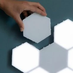 SHOPSTORY TILIGHT : Panneaux LED Modulables Sensibles Au Toucher (Pack De 3) 10 SHOPSTORY TILIGHT : Panneaux LED Modulables Sensibles Au Toucher (Pack De 3) -Panneau LED Soldes 2022 23353092 4