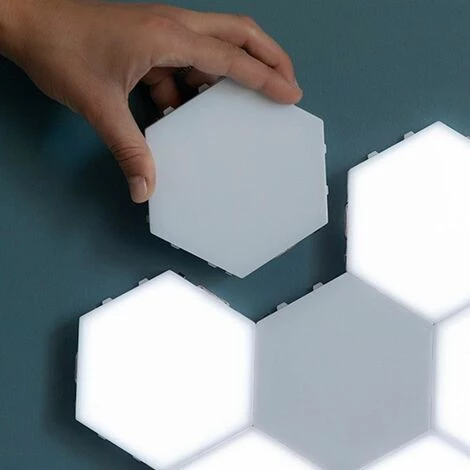 SHOPSTORY TILIGHT : Panneaux LED Modulables Sensibles Au Toucher (Pack De 3) 6 SHOPSTORY TILIGHT : Panneaux LED Modulables Sensibles Au Toucher (Pack De 3) – Image 4