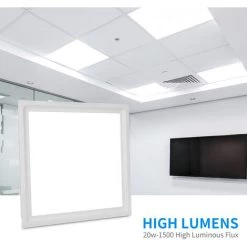 HOMMOO 10 PCS Grand Panneau D'eclairage De Bureau LLDUK-MA0108501X10 11 HOMMOO 10 PCS Grand Panneau D'eclairage De Bureau LLDUK-MA0108501X10 -Panneau LED Soldes 2022 23504155 5