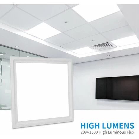 HOMMOO 6 PCS Grand Panneau D'eclairage De Bureau LLDUK-MA0108501X6 7 HOMMOO 6 PCS Grand Panneau D'eclairage De Bureau LLDUK-MA0108501X6 – Image 5