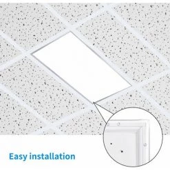 HOMMOO 2 PCS Grand Panneau D'eclairage De Bureau LLDUK-MA0108505X2