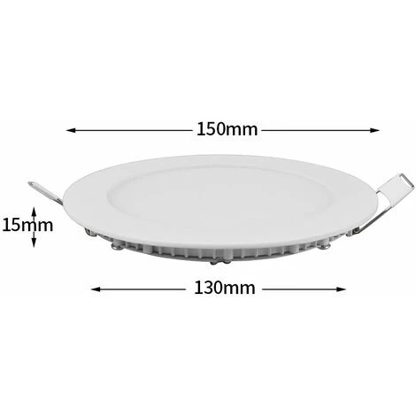 HOMMOO 1 PCS 6W 9W 12W 15W 18W LED Panneau De Plafond Encastre Down Lights Ampoule Slim Lampe LLDUK-MC0014817 5 HOMMOO 1 PCS 6W 9W 12W 15W 18W LED Panneau De Plafond Encastre Down Lights Ampoule Slim Lampe LLDUK-MC0014817 – Image 3