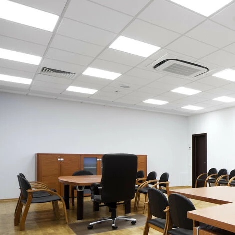 LEDKIA Panneau LED 60x60cm 40W 4000lm Microprismatique (UGR17) LIFUD Blanc Chaud 3000K - 3500K - Blanc Chaud 3000K - 3500K 7 LEDKIA Panneau LED 60x60cm 40W 4000lm Microprismatique (UGR17) LIFUD Blanc Chaud 3000K - 3500K - Blanc Chaud 3000K - 3500K – Image 5