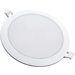 Spot LED Extra Plat Rond BLANC 18W Ø170mm - Blanc Froid 6000K - 8000K - SILAMP - Blanc Froid 6000K - 8000K