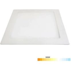 ECOLUX Downlight Extrafin Carré 6W Blanc - Blanc Chaud 3000K 10 ECOLUX Downlight Extrafin Carré 6W Blanc - Blanc Chaud 3000K -Panneau LED Soldes 2022 24039639 4