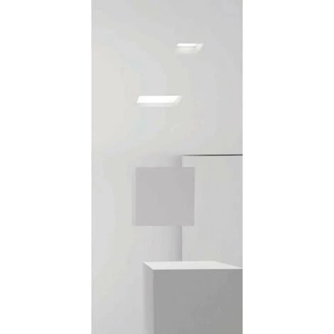 ECOLUX Downlight Extrafin Carré 6W Blanc - Blanc Chaud 3000K 7 ECOLUX Downlight Extrafin Carré 6W Blanc - Blanc Chaud 3000K – Image 5