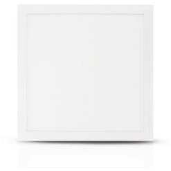 VISION-EL Dalle LED 18W (160W) 295x295 Blanc Neutre 4000°K Alu Blanc