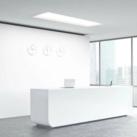 LEDKIA Panneau LED 120x30cm 40W 4000lm LIFUD Blanc Froid 5500K - 6000K - Blanc Froid 5500K - 6000K 4 LEDKIA Panneau LED 120x30cm 40W 4000lm LIFUD Blanc Froid 5500K - 6000K - Blanc Froid 5500K - 6000K – Image 2