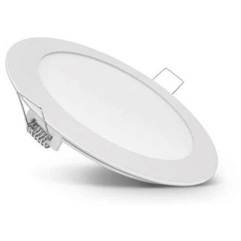 OPTONICA Plafonnier LED Rond 12W Extra Plat (eq 100W) Encastrable - Blanc Chaud 2700K 4 OPTONICA Plafonnier LED Rond 12W Extra Plat (eq 100W) Encastrable - Blanc Chaud 2700K – Image 2