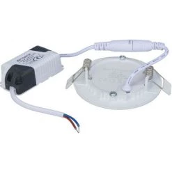 OPTONICA Plafonnier LED Rond 12W Extra Plat (eq 100W) Encastrable - Blanc Chaud 2700K 8 OPTONICA Plafonnier LED Rond 12W Extra Plat (eq 100W) Encastrable - Blanc Chaud 2700K -Panneau LED Soldes 2022 26597638 3