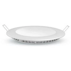 OPTONICA Plafonnier LED Rond 18W Extra Plat Encastrable (eq 150W) - Blanc Naturel 4500K