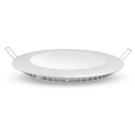 OPTONICA Plafonnier LED Rond 18W Extra Plat Encastrable (eq 150W) - Blanc Naturel 4500K 3 OPTONICA Plafonnier LED Rond 18W Extra Plat Encastrable (eq 150W) - Blanc Naturel 4500K
