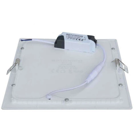 OPTONICA Downlight Carré LED 18W Équivalent 140W - Blanc Du Jour 6000K 4 OPTONICA Downlight Carré LED 18W Équivalent 140W - Blanc Du Jour 6000K – Image 2
