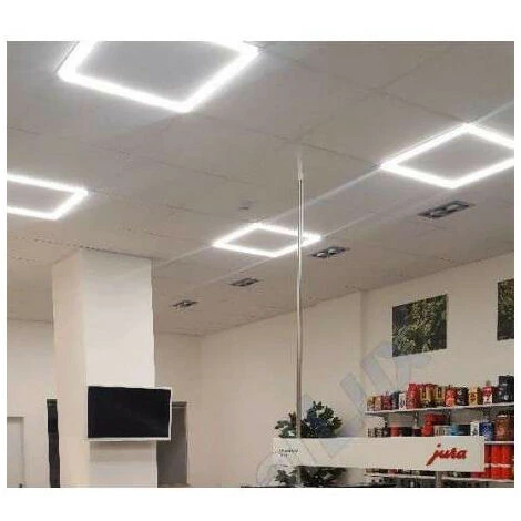 KANLUX Cadre Lumineux Dalle LED 40W 600x600mm 3600lm - Blanc Du Jour 6000K 7 KANLUX Cadre Lumineux Dalle LED 40W 600x600mm 3600lm - Blanc Du Jour 6000K – Image 5