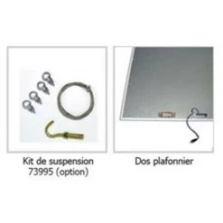 MIIDEX LIGHTING Dalle LED 38W 600x600mm Dimmable Dali Push - Blanc Naturel 4000K -Panneau LED Soldes 2022 26598640 3