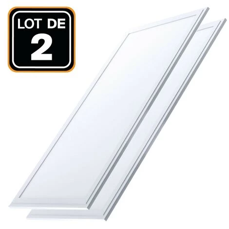 EUROPALAMP Dalle LED 1200x300 40W Lot De 2 Pcs Blanc Neutre 4000k Haute Luminosité - Plusieurs Modèles Disponibles 3 EUROPALAMP Dalle LED 1200x300 40W Lot De 2 Pcs Blanc Neutre 4000k Haute Luminosité - Plusieurs Modèles Disponibles