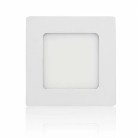 MAXCRAFT Panneau LED Spot Lampe 6W 120 X 120 Mm - Blanc Chaud 3 MAXCRAFT Panneau LED Spot Lampe 6W 120 X 120 Mm - Blanc Chaud