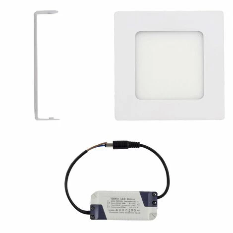 MAXCRAFT Panneau LED Spot Lampe 6W 120 X 120 Mm - Blanc Chaud 4 MAXCRAFT Panneau LED Spot Lampe 6W 120 X 120 Mm - Blanc Chaud – Image 2