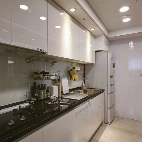 Spot LED Encastrable Rond BLANC 3W (Pack De 10) - Blanc Neutre 4000K - 5500K - SILAMP - Blanc Neutre 4000K - 5500K 4 Spot LED Encastrable Rond BLANC 3W (Pack De 10) - Blanc Neutre 4000K - 5500K - SILAMP - Blanc Neutre 4000K - 5500K – Image 2