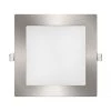Downlight Panneau LED Carrée Nickel 18W Blanc Neutre 4000K | IluminaShop -Panneau LED Soldes 2022 27064454 1