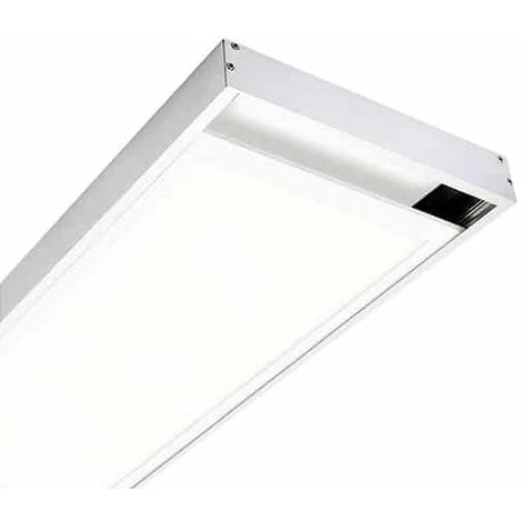 Kit De Montage En Surface Du Panneau 120X60 Blanc | IluminaShop 3 Kit De Montage En Surface Du Panneau 120X60 Blanc | IluminaShop