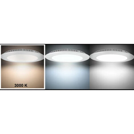 ETC-SHOP 7x LED Plafonniers Spots Encastrés Muraux Panneau Grille Chambre D'amis Spots ALU 4 ETC-SHOP 7x LED Plafonniers Spots Encastrés Muraux Panneau Grille Chambre D'amis Spots ALU – Image 2