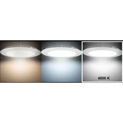 ETC-SHOP Lot De 5 Spots LED Plafond Salle D'étude Encastrable Panneau Mural Lampes Grille ALU -Panneau LED Soldes 2022 27101869 2