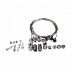 Kit De Suspension Pour Panneaue LED (1.5 Mètres) | IluminaShop