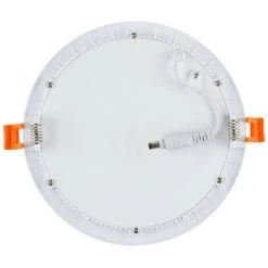 LEDKIA Spot Encastrable Dalle LED Ronde Extra-Plate 12W LIFUD Coupe Ø155mm Downlight Panel Blanc Chaud 2800K - 3200K - Blanc Chaud 2800K - 3200K -Panneau LED Soldes 2022 27521314 3