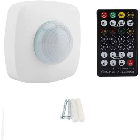 BARCELONA LED Détecteur De Présence 360° Avec Télécommande PIR IP65 4 BARCELONA LED Détecteur De Présence 360° Avec Télécommande PIR IP65 – Image 2