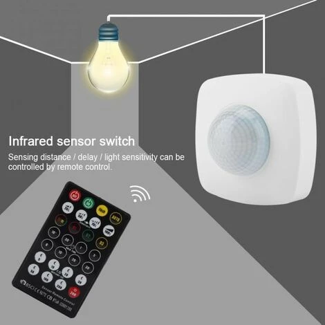 BARCELONA LED Détecteur De Présence 360° Avec Télécommande PIR IP65 6 BARCELONA LED Détecteur De Présence 360° Avec Télécommande PIR IP65 – Image 4