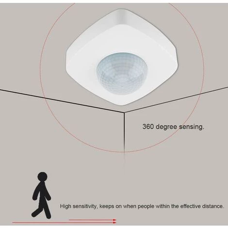 BARCELONA LED Détecteur De Présence 360° Avec Télécommande PIR IP65 7 BARCELONA LED Détecteur De Présence 360° Avec Télécommande PIR IP65 – Image 5