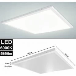 Plafonnier LED En Saillie 70W Grille éclairage De Couloir Lampe Lumière Du Jour V-Tac 6454 5 Plafonnier LED En Saillie 70W Grille éclairage De Couloir Lampe Lumière Du Jour V-Tac 6454 -Panneau LED Soldes 2022 28071077 2