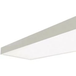 LEDKIA Panneau LED 120x30cm 40W 4000lm LIFUD + Kit En Saillie Blanc Neutre 4000K - 4500K - Blanc Neutre 4000K - 4500K