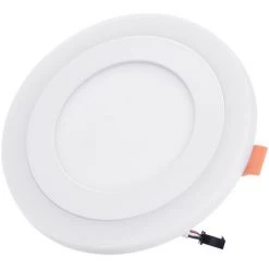 DIYOZZY Panneau Lumineux Extrémiste-mince Rond Bicolore Emménagement Intégrée Non Chargée 18 + 6W Caché Blanc Et Bleu 10 DIYOZZY Panneau Lumineux Extrémiste-mince Rond Bicolore Emménagement Intégrée Non Chargée 18 + 6W Caché Blanc Et Bleu -Panneau LED Soldes 2022 28393649 4