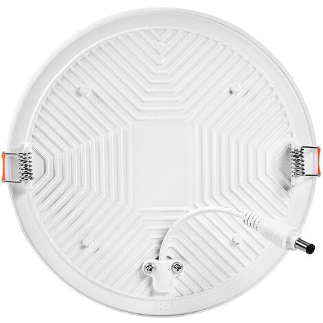 DIYOZZY Emménagement Intégrée Sans Cadre Extrémiste-mince De Panneau Léger 6000K 85-265V 18W Rond 5 DIYOZZY Emménagement Intégrée Sans Cadre Extrémiste-mince De Panneau Léger 6000K 85-265V 18W Rond – Image 3