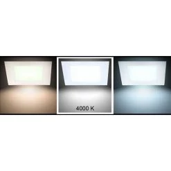 ETC-SHOP Lot De 2 Luminaires Encastrables LED Grille Plafond ALU Panneau Mural Lampes De Couloir Carré 10 ETC-SHOP Lot De 2 Luminaires Encastrables LED Grille Plafond ALU Panneau Mural Lampes De Couloir Carré -Panneau LED Soldes 2022 28825645 4