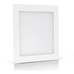 Panneau LED Carré 225 X 225mm 18W 3000K Blanc Chaud ASLO
