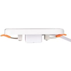 DIYOZZY Panneau D'ouverture à Trou Libre 85-265V 6W Blanc Froid Rond