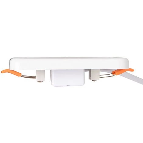 DIYOZZY Panneau D'ouverture à Trou Libre 85-265V 6W Blanc Froid Rond 3 DIYOZZY Panneau D'ouverture à Trou Libre 85-265V 6W Blanc Froid Rond