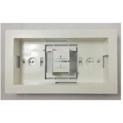 Cooper LUM10534 Cadre D'encastrement Pour Bloc ULTRALED - Blanc