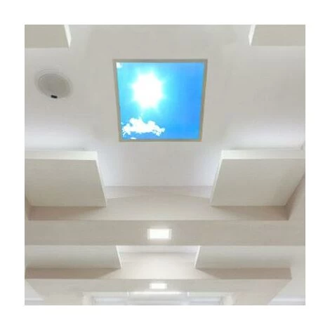 Panneau LED 60x60 Slim 45W CIEL (Pack De 4) - Blanc - SILAMP - Blanc 4 Panneau LED 60x60 Slim 45W CIEL (Pack De 4) - Blanc - SILAMP - Blanc – Image 2