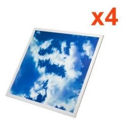 Panneau LED 60x60 Slim 45W CIEL (Pack De 4) - Blanc - SILAMP - Blanc 8 Panneau LED 60x60 Slim 45W CIEL (Pack De 4) - Blanc - SILAMP - Blanc -Panneau LED Soldes 2022 32634454 3