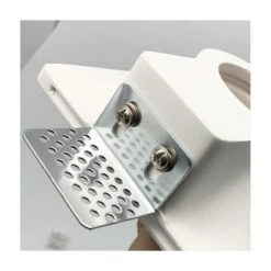 SILAMP Kit Support Spot GU10 LED Carré Blanc Ø120mm + Vitre Opaque Avec Ampoule LED 6W - Blanc Froid 6000K - 8000K -Panneau LED Soldes 2022 32751224 5