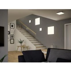 Panneau à LED Paulmann Velora 79816 N/A Puissance: 13 W Blanc Chaud N/A -Panneau LED Soldes 2022 33299465 2