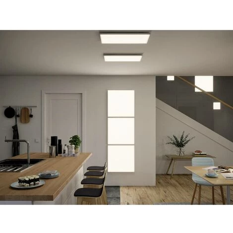 Panneau à LED Paulmann Velora 79823 N/A Puissance: 26 W Blanc Chaud N/A 4 Panneau à LED Paulmann Velora 79823 N/A Puissance: 26 W Blanc Chaud N/A – Image 2