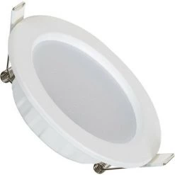 LEDKIA Spot Encastrable Dalle LED Ronde Dimmable Slim 3W Ø75mm Downlight Panel Blanc Froid 6000K - 6500K - Blanc Froid 6000K - 6500K