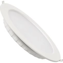 LEDKIA Spot Encastrable Dalle LED Ronde Dimmable Slim 18W Ø175mm Downlight Panel Blanc Neutre 4000K - 4500K - Blanc Neutre 4000K - 4500K